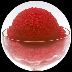 Grape-Raspberry Granita