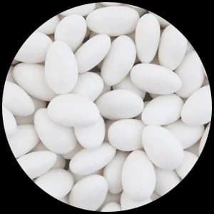 White Sugared Almond